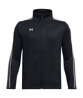 UA Command 2.0 Boys' Warm-Up Full-Zip - Black