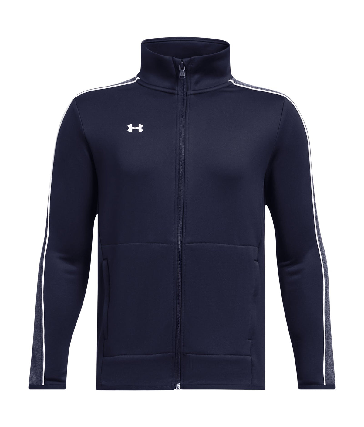UA Command 2.0 Boys' Warm-Up Full-Zip - Blue