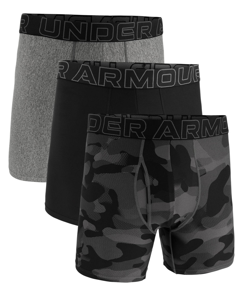 UA Performance Tech™ Men's 6" Boxerjock® - Black