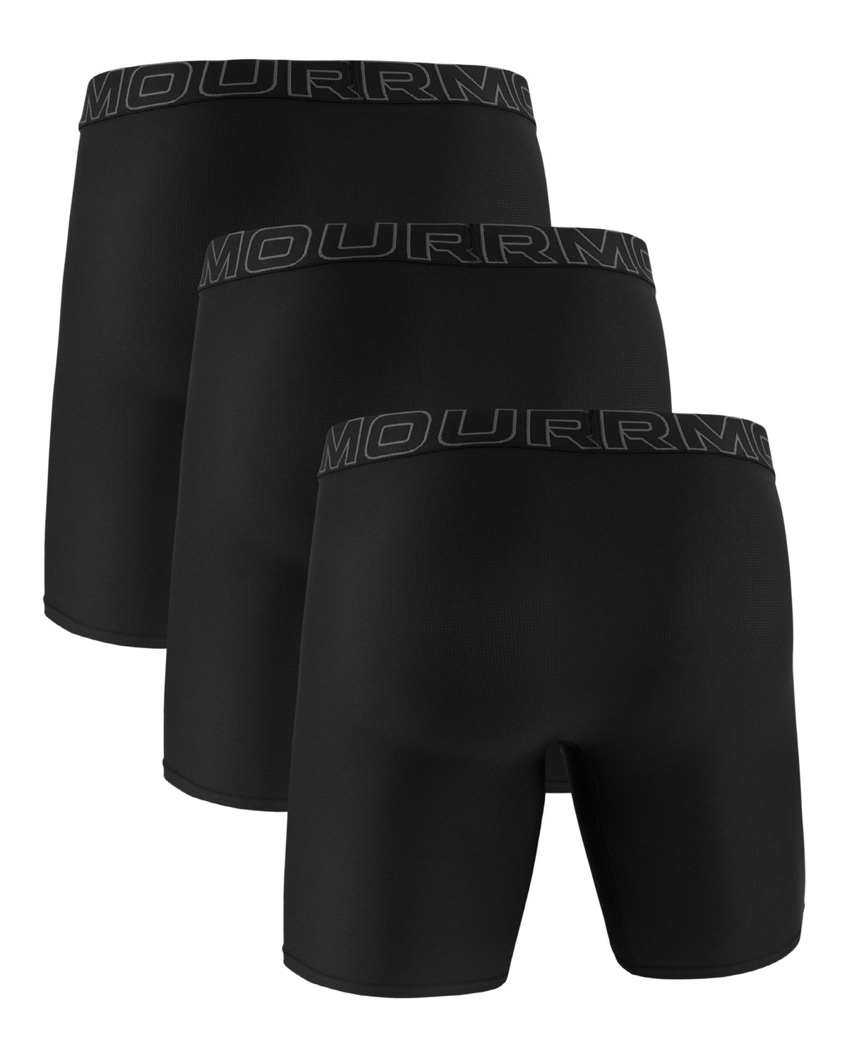 UA Performance Tech™ Mesh Men's 9" 3-Pack Boxerjock® - Black