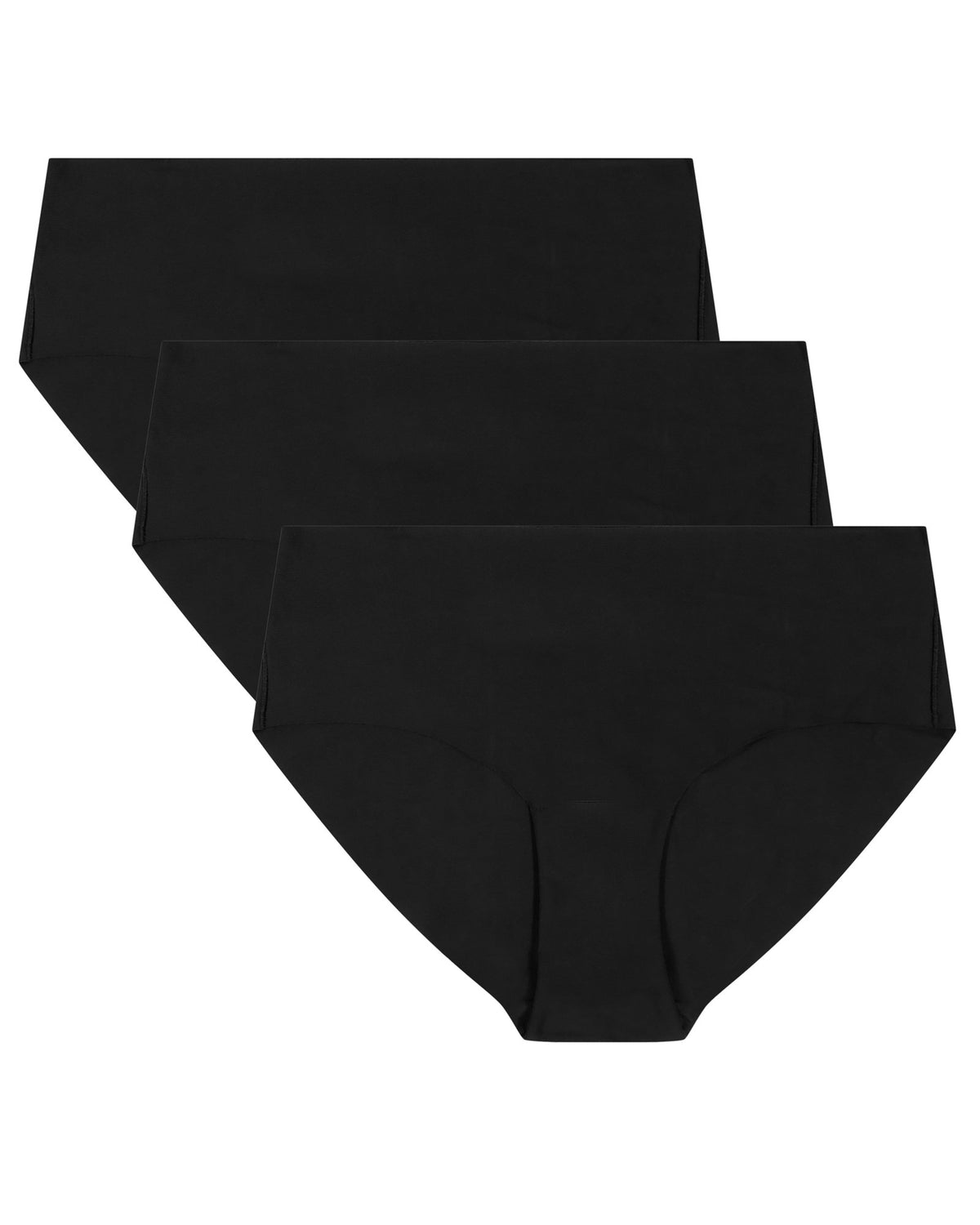 UA Pure Stretch Women's 3-Pack No Show Hipster - Brown