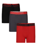 UA Performance Tech™ Boys' 4" Boxerjock® - Black
