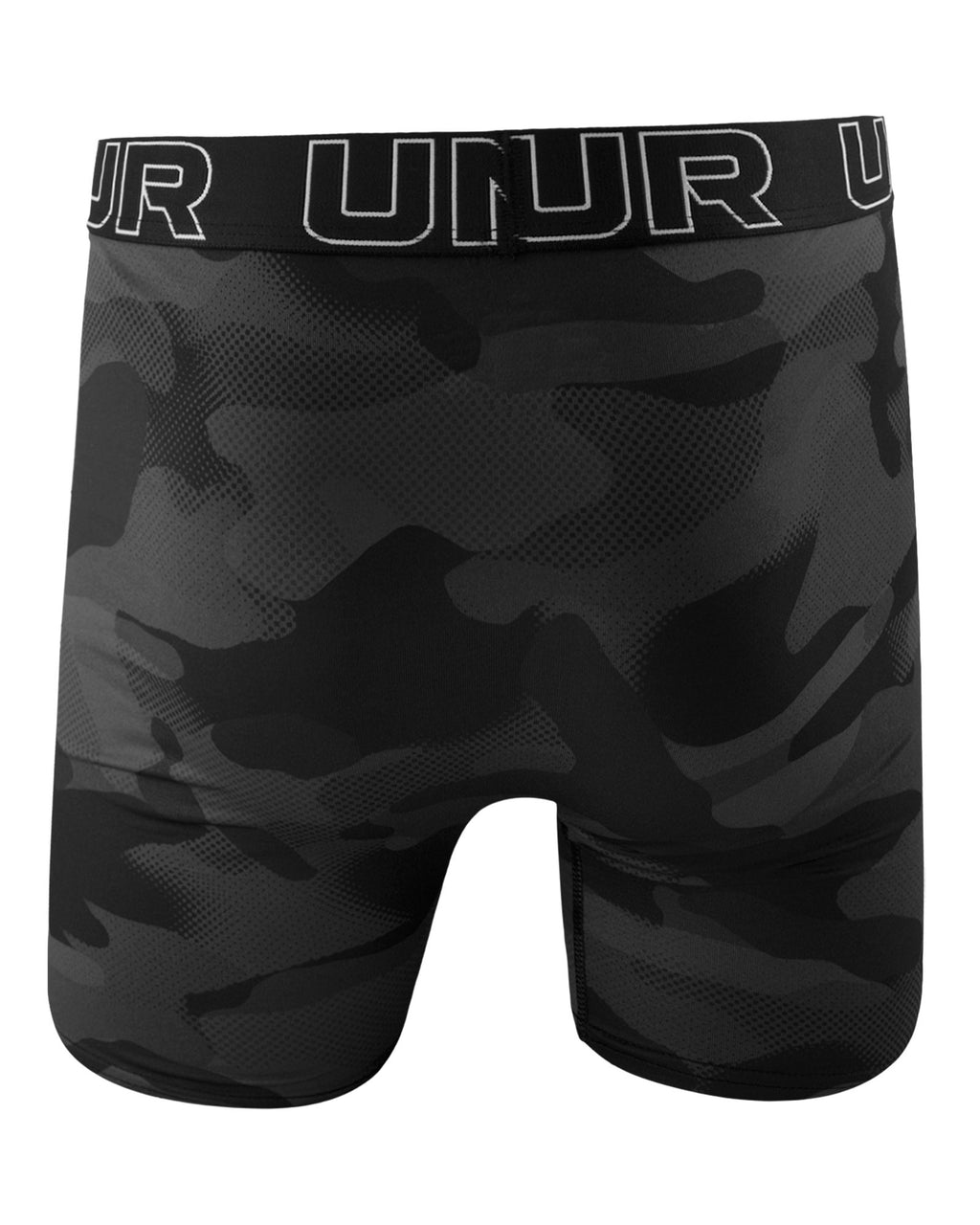 UA Performance Tech™ Printed Boys' 4" Boxerjock® - Black