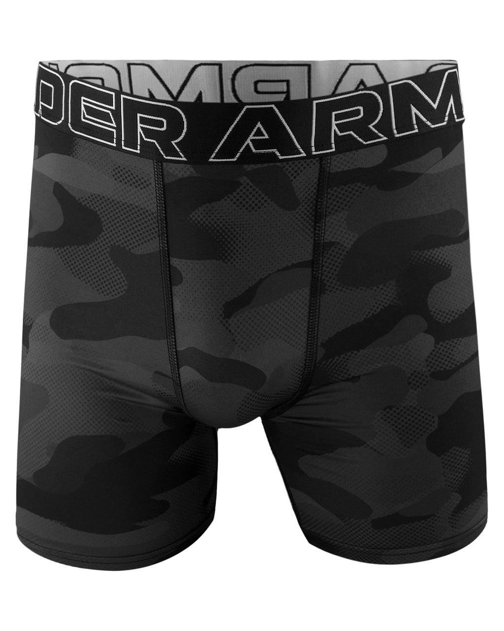 UA Performance Tech™ Printed Boys' 4" Boxerjock® - Black