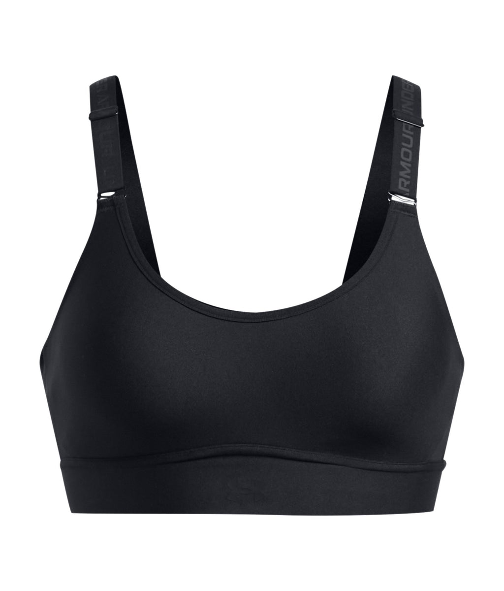 UA Infinity 2.0 Mid Women's Sports Bra - Black