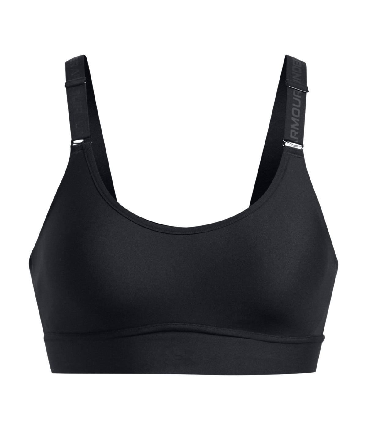 UA Infinity 2.0 Mid Women's Sports Bra - Black