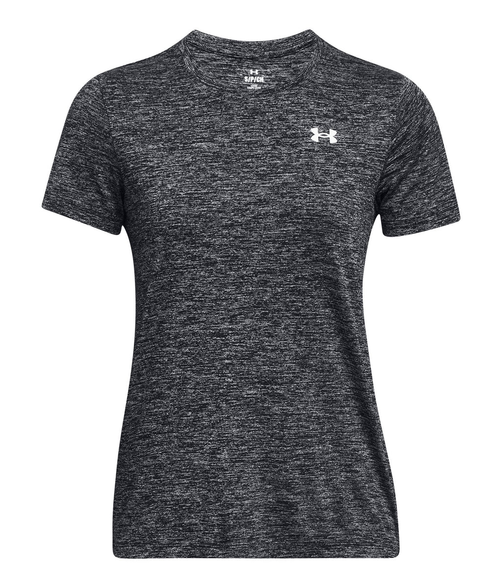 UA Tech™ Twist Women's Short Sleeve - Black
