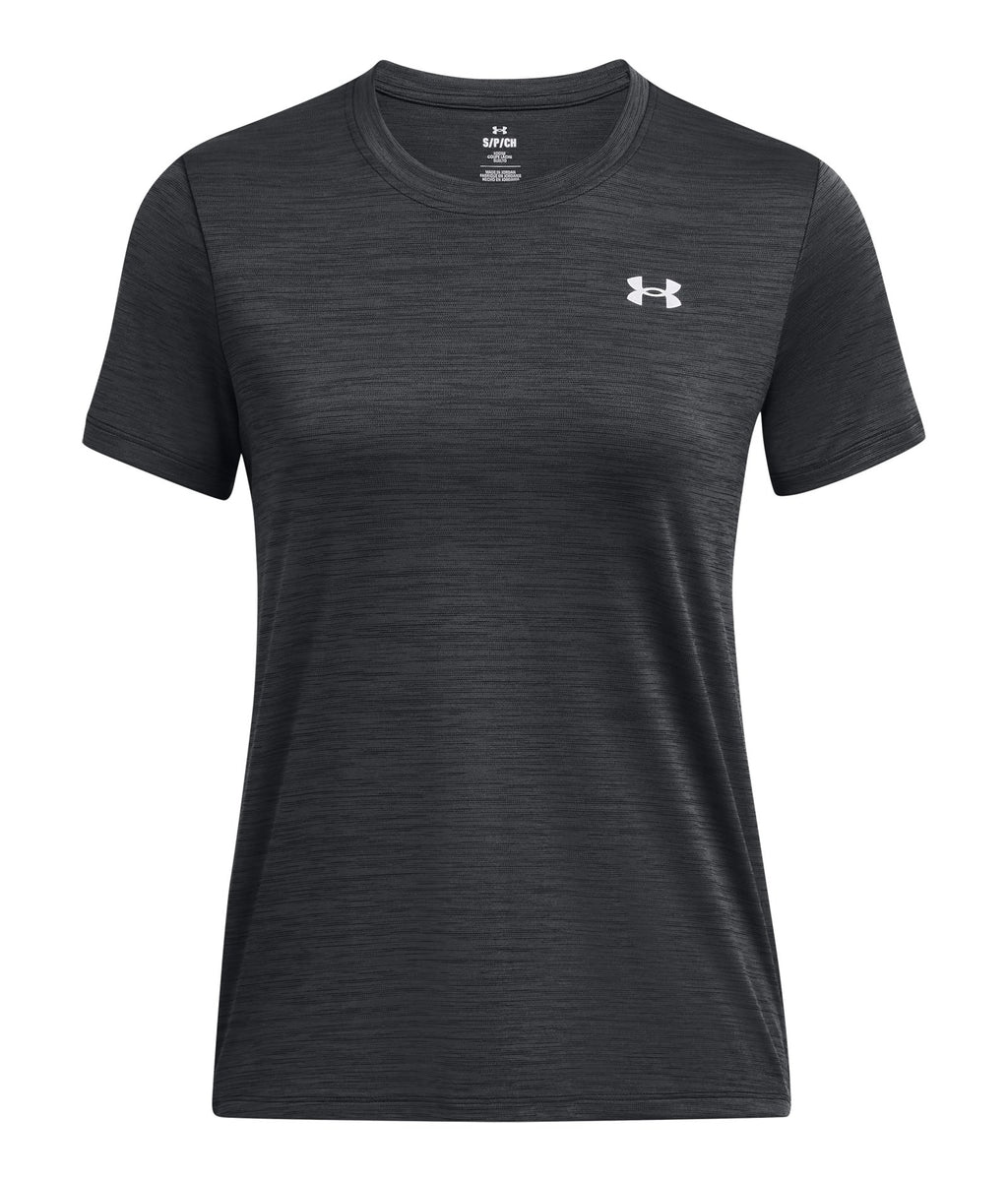 UA Tech™ Twist Women's Short Sleeve - Black