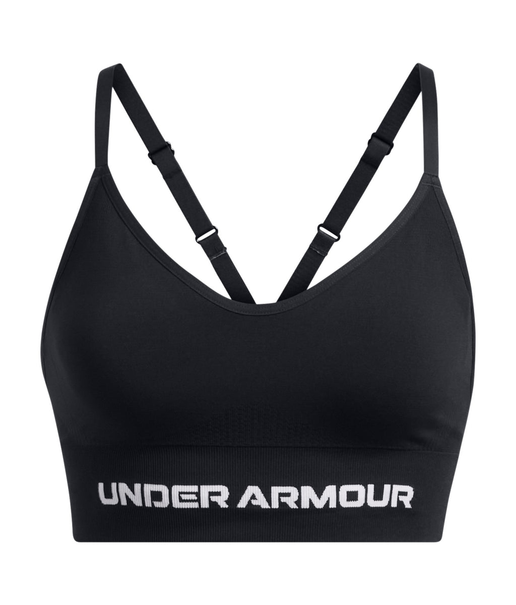 UA Vanish Seamless Low Women's Sports Bra - Black