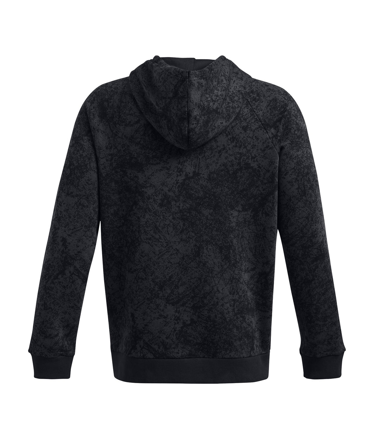 UA Rival Fleece Camo Printed Men's Hoodie - Black