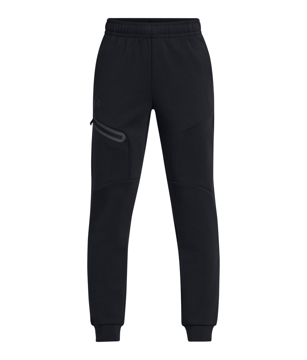 UA Unstoppable Fleece Boys' Joggers - Black