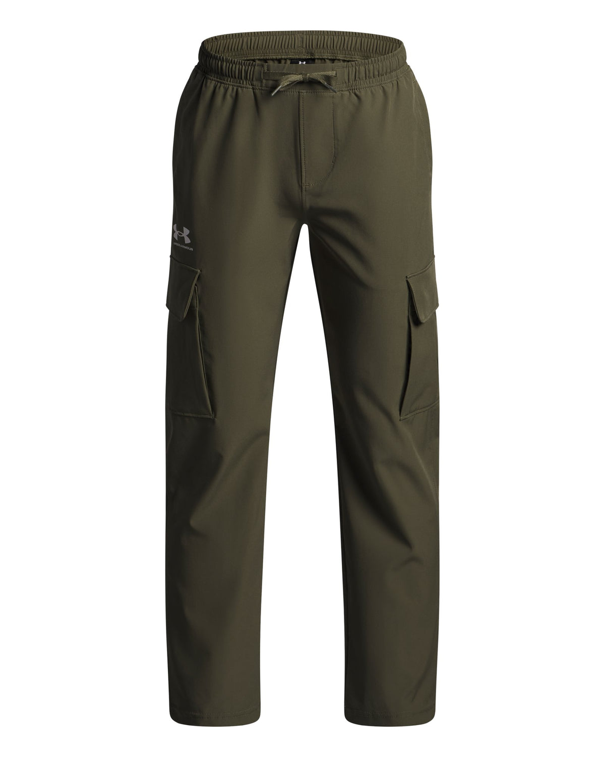 UA Icon Woven Boys' Pants - Green