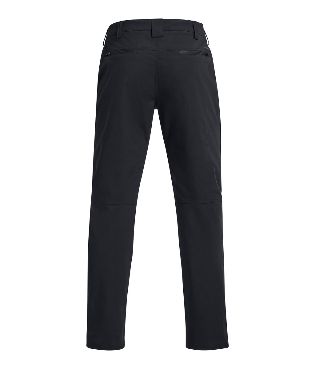 UA Tactical Elite Men's Flat Front Pants - Black