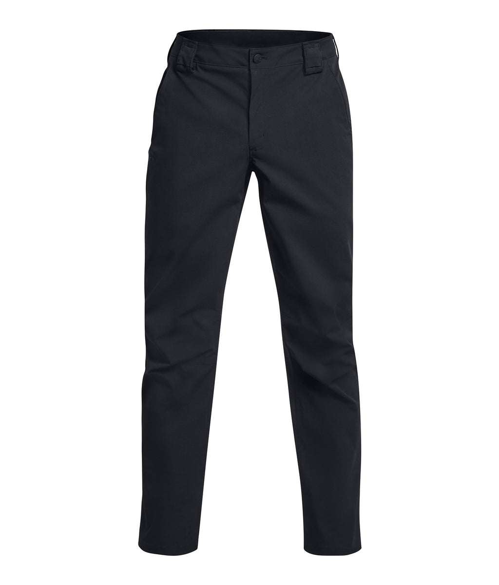 UA Tactical Elite Men's Flat Front Pants - Black
