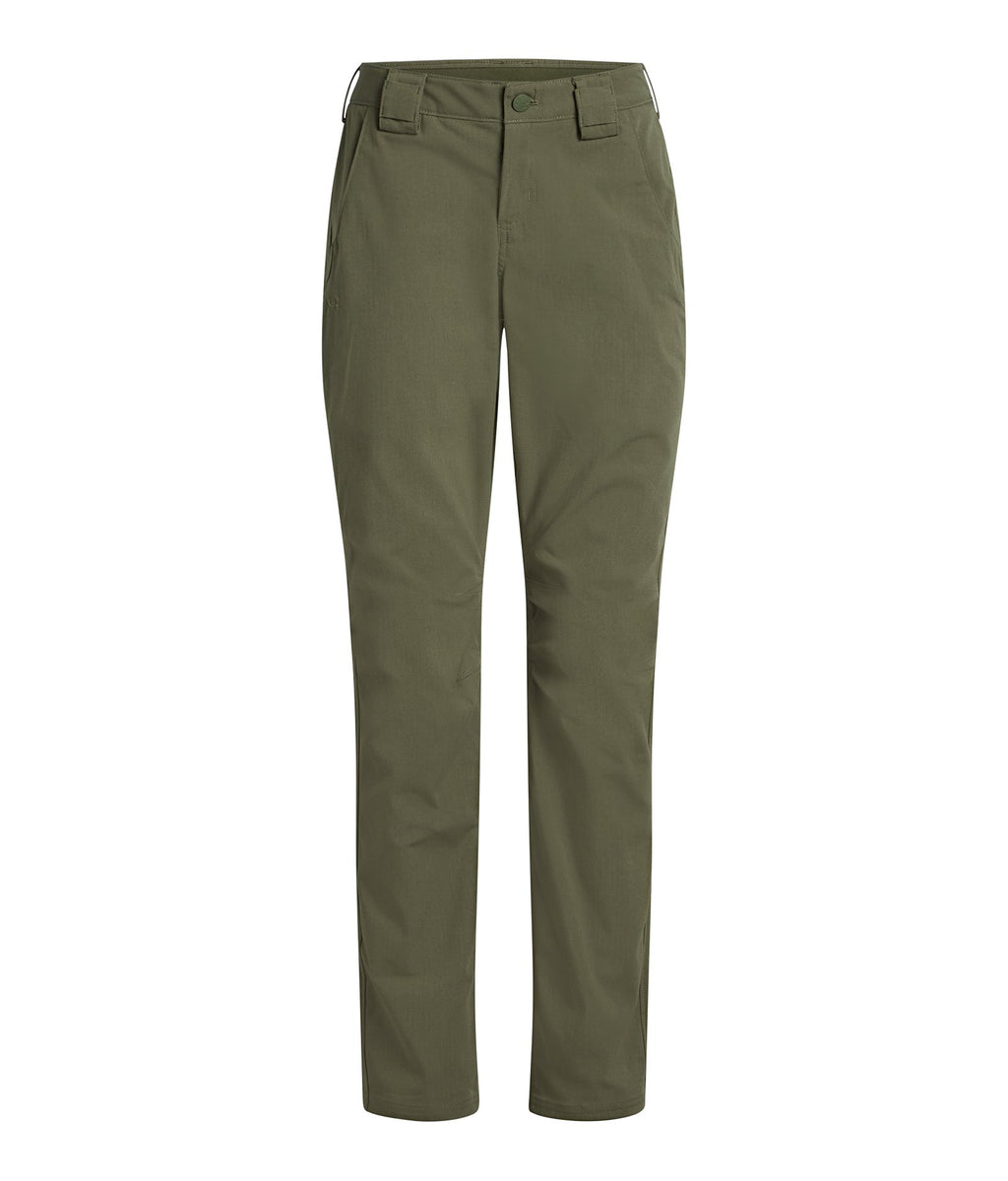 UA Tactical Elite Women's Flat Front Pants - Black