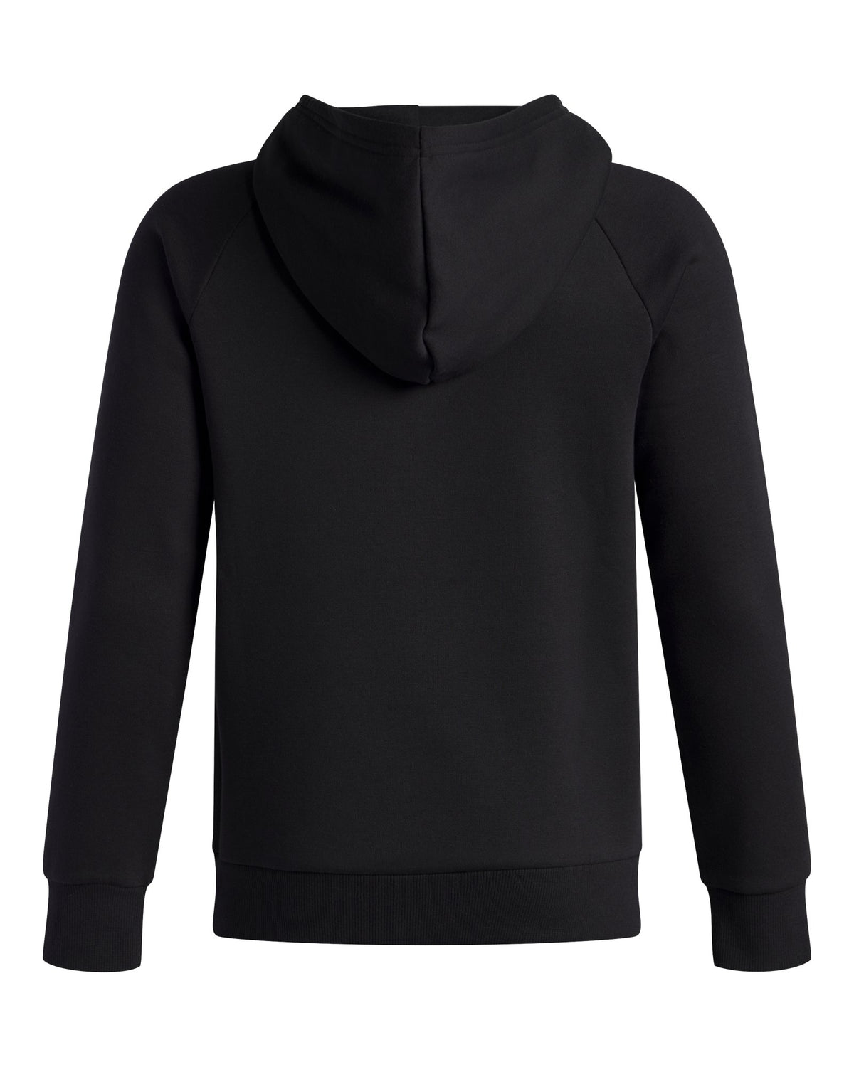 UA Rival Fleece Big Logo Print Fill Boys' Hoodie - Black