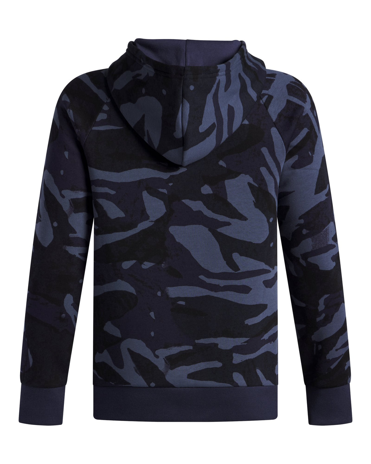 UA Rival Fleece Printed Boys' Hoodie - Blue