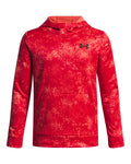 Armour Fleece® Printed Boys' Hoodie - Red