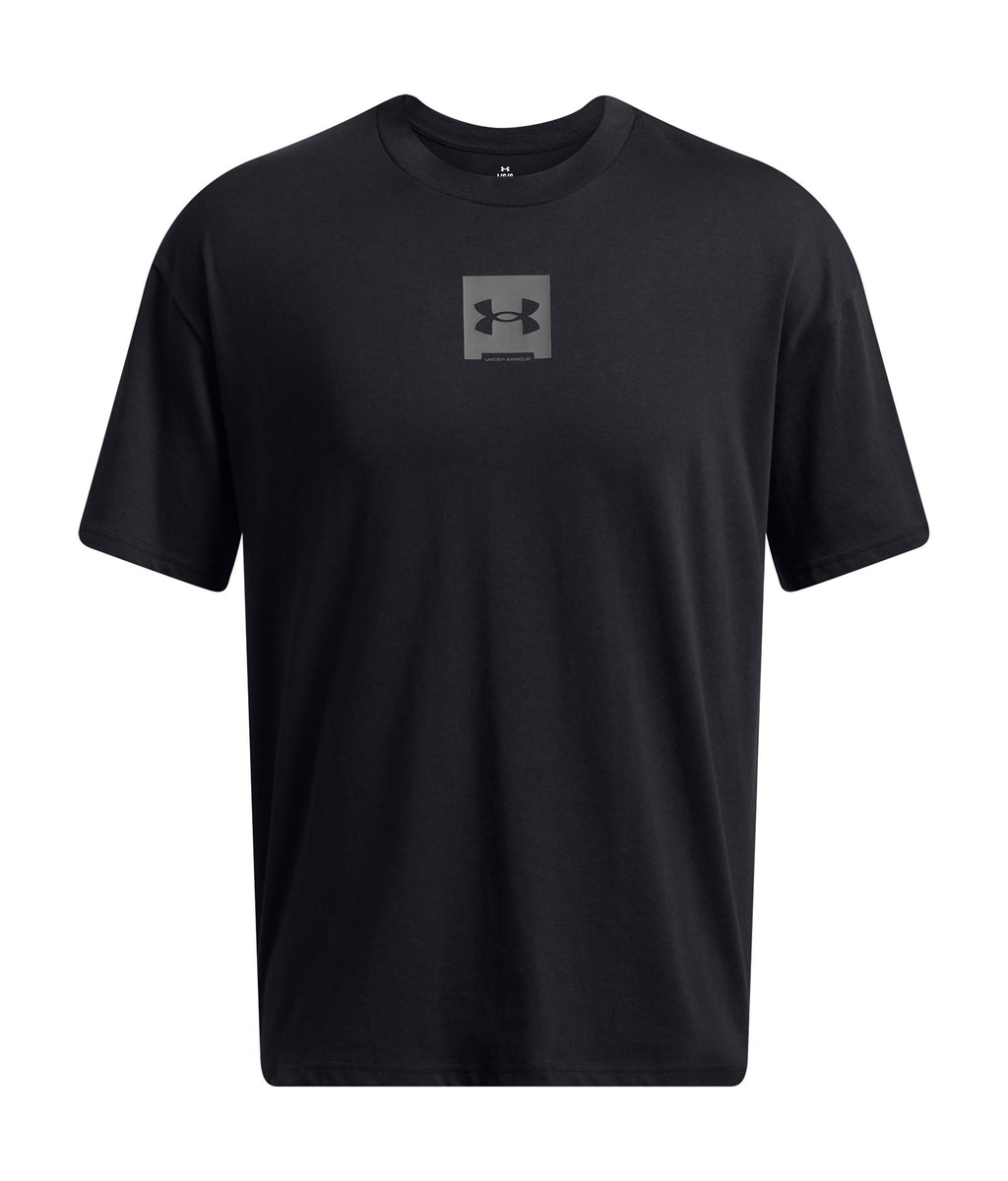 UA Heavyweight SM Box Men's Short Oversized Sleeve - Black
