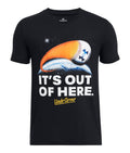 UA Out Of Here Boys' Baseball Short Sleeve - Black