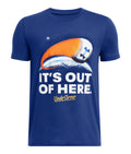UA Out Of Here Boys' Baseball Short Sleeve - Blue