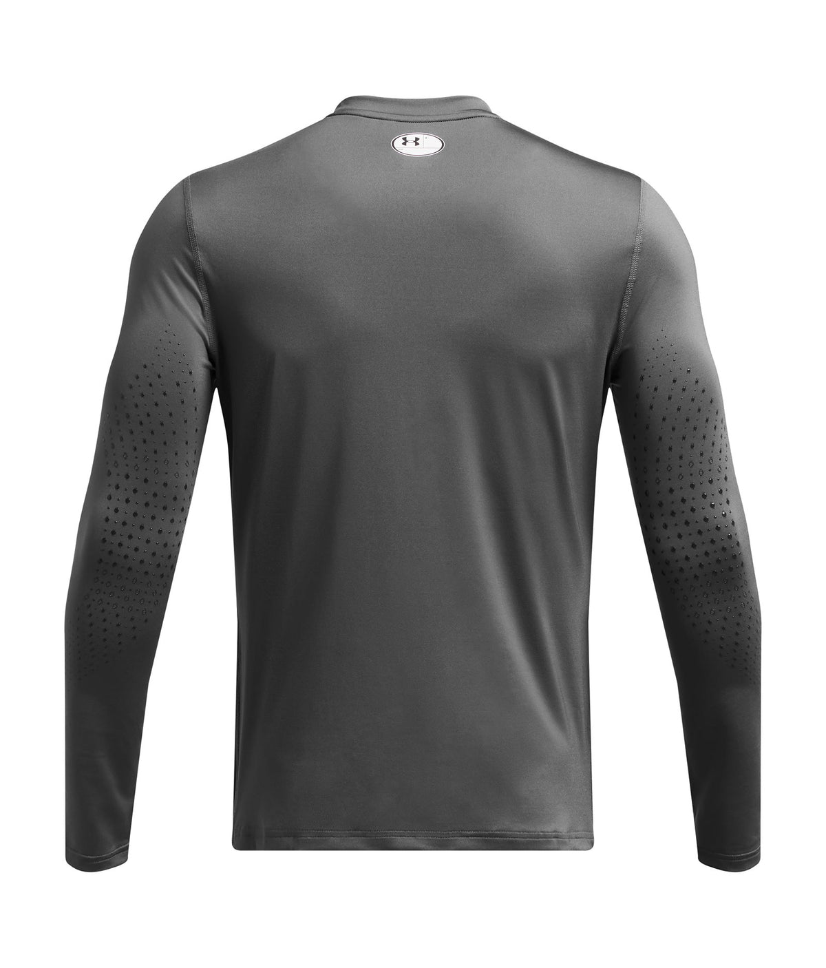 UA Hockey Grippy Men's Fitted Long Sleeve - Gray