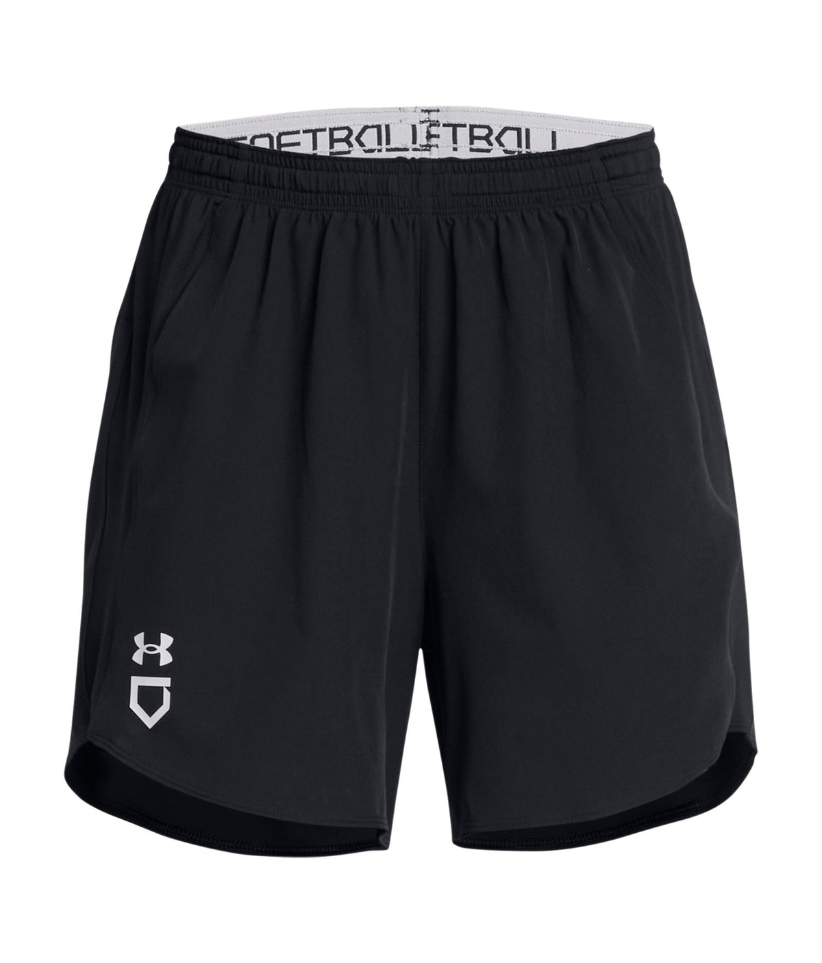 UA Utility Softball Women's 4.75" Shorts - Black