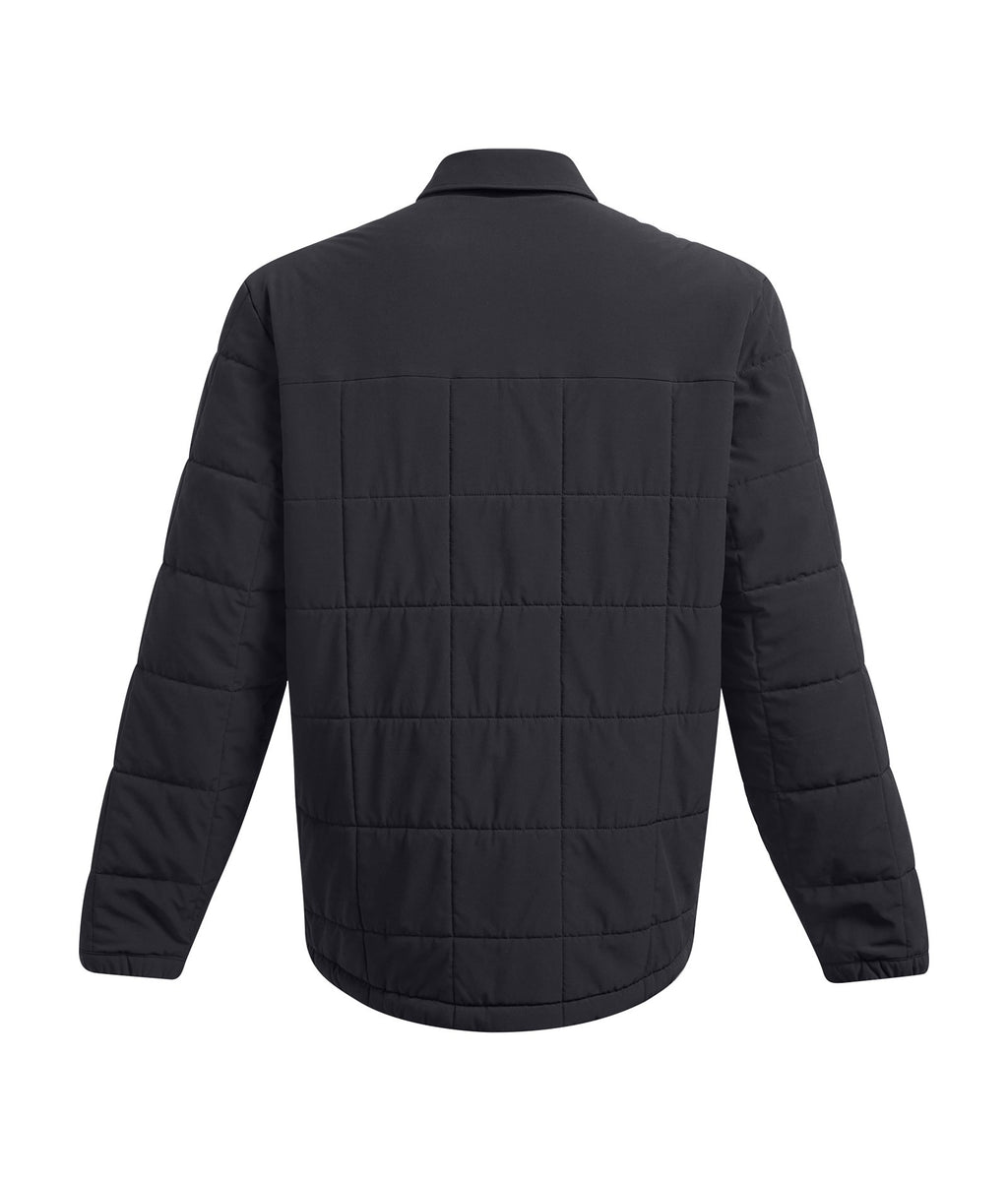 UA Expanse Quilted Men's Shacket - Black