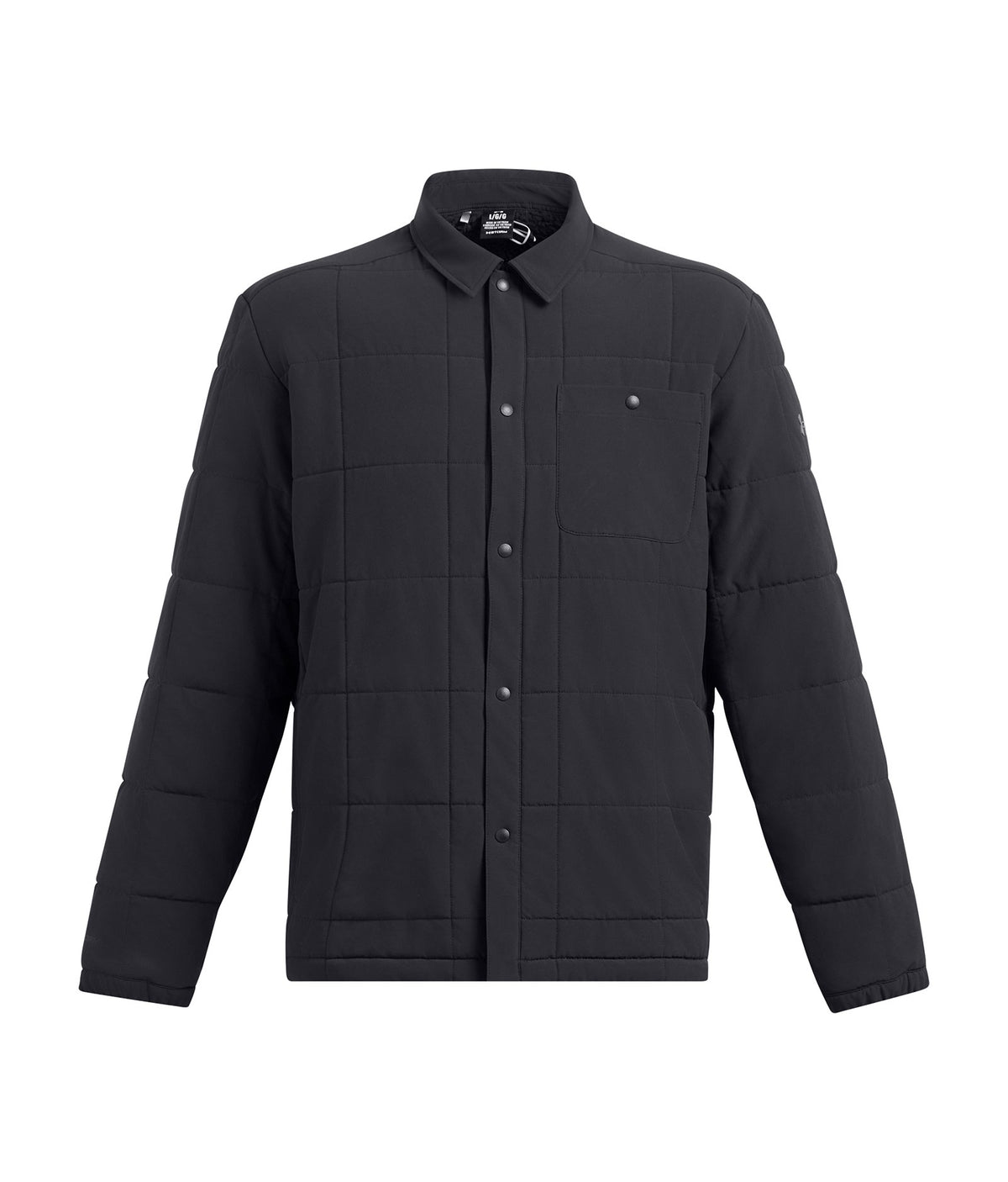 UA Expanse Quilted Men's Shacket - Black
