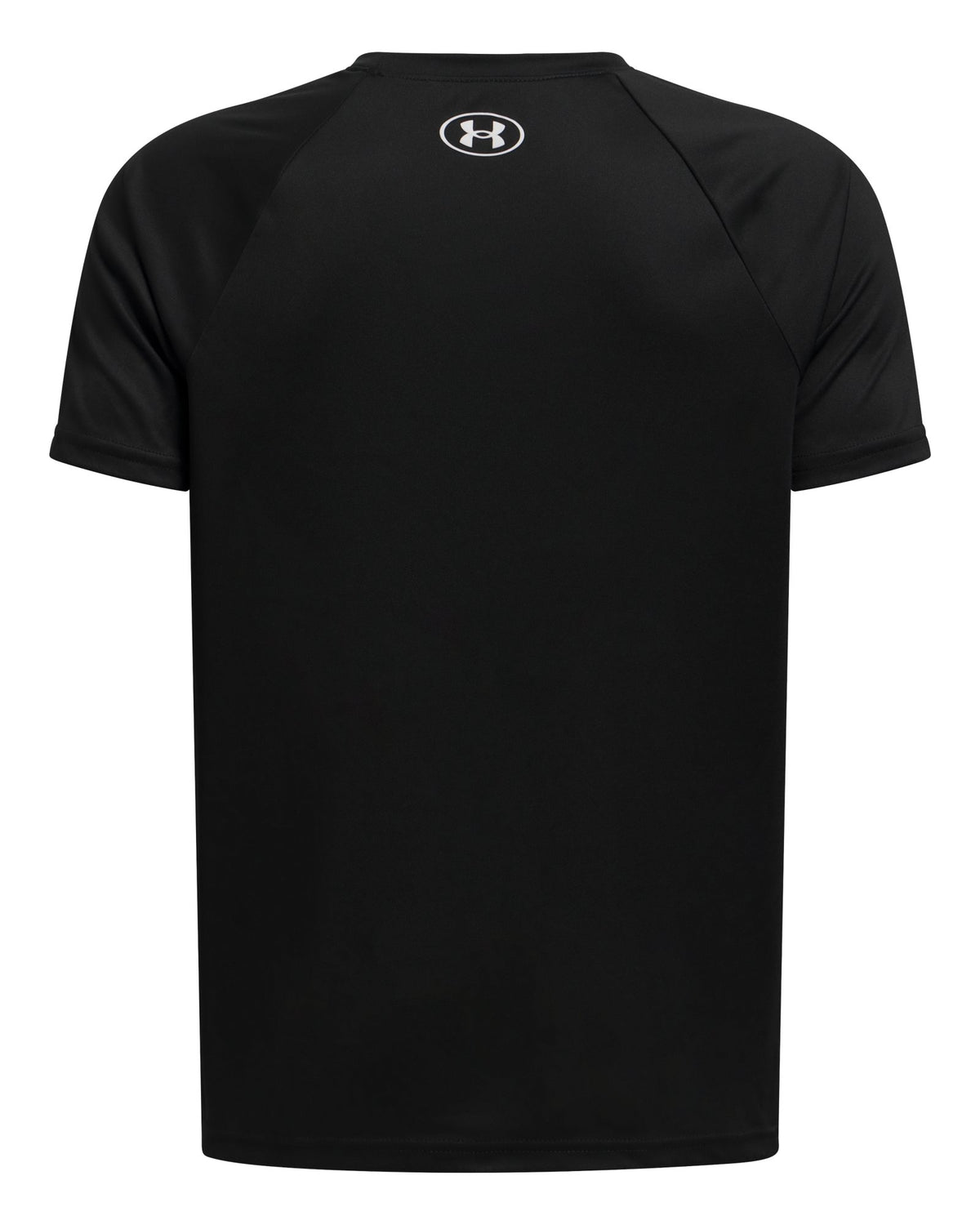 UA Tech™ Hybrid Print Boys' Short Sleeve - Black