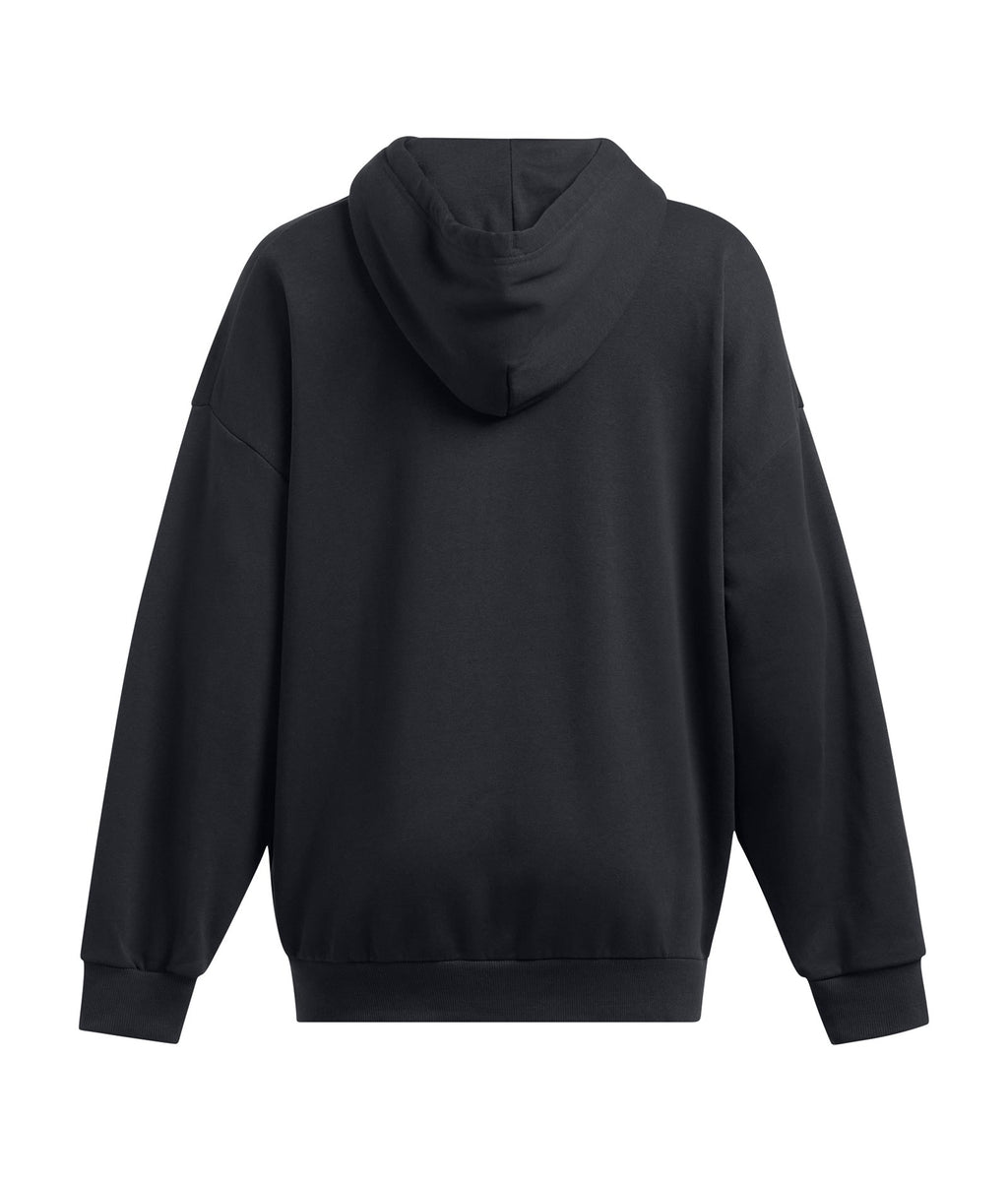 UA Rival Fleece Women's Oversized Hoodie - Black