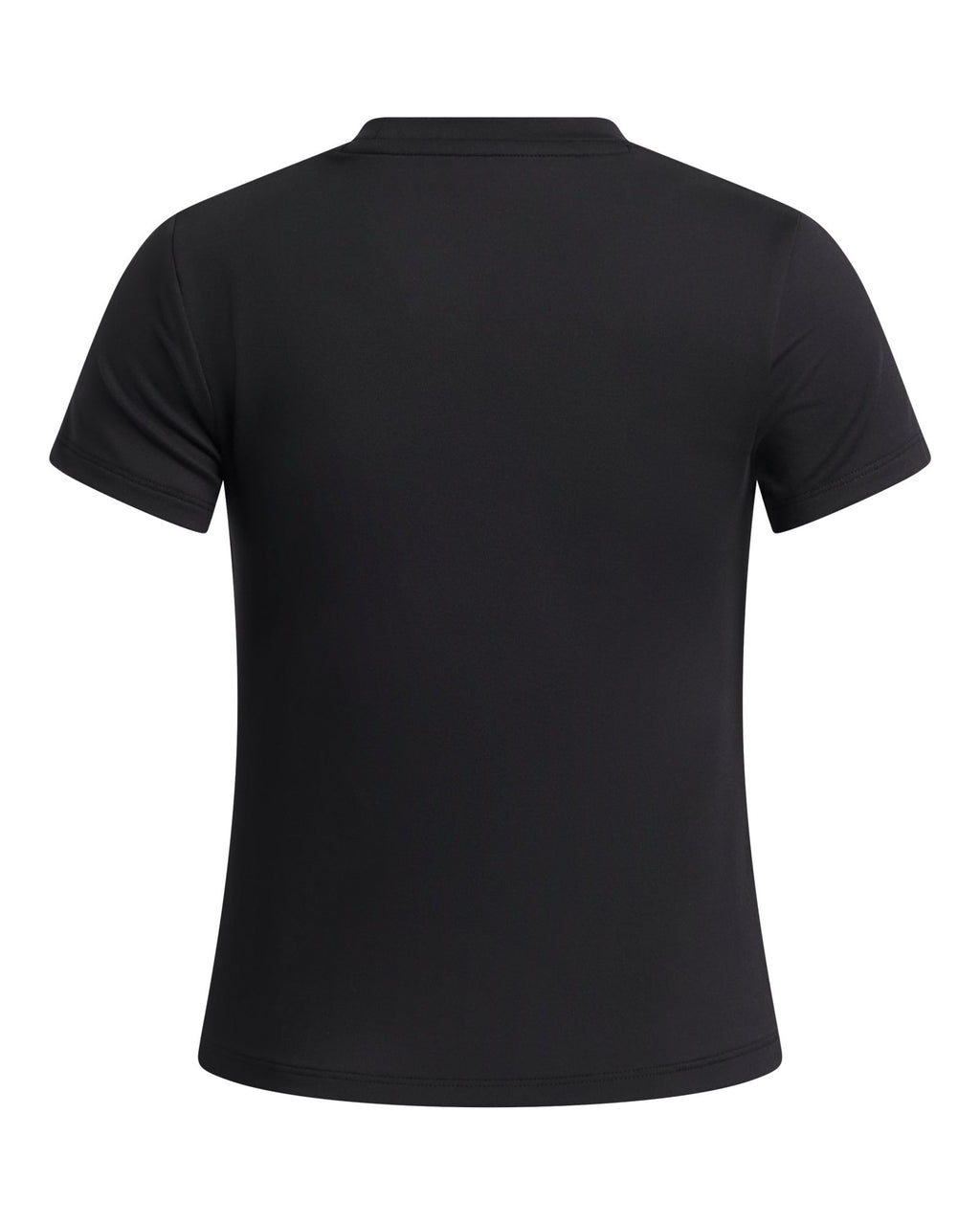 UA Movement Fitted Girls' Short Sleeve - Black