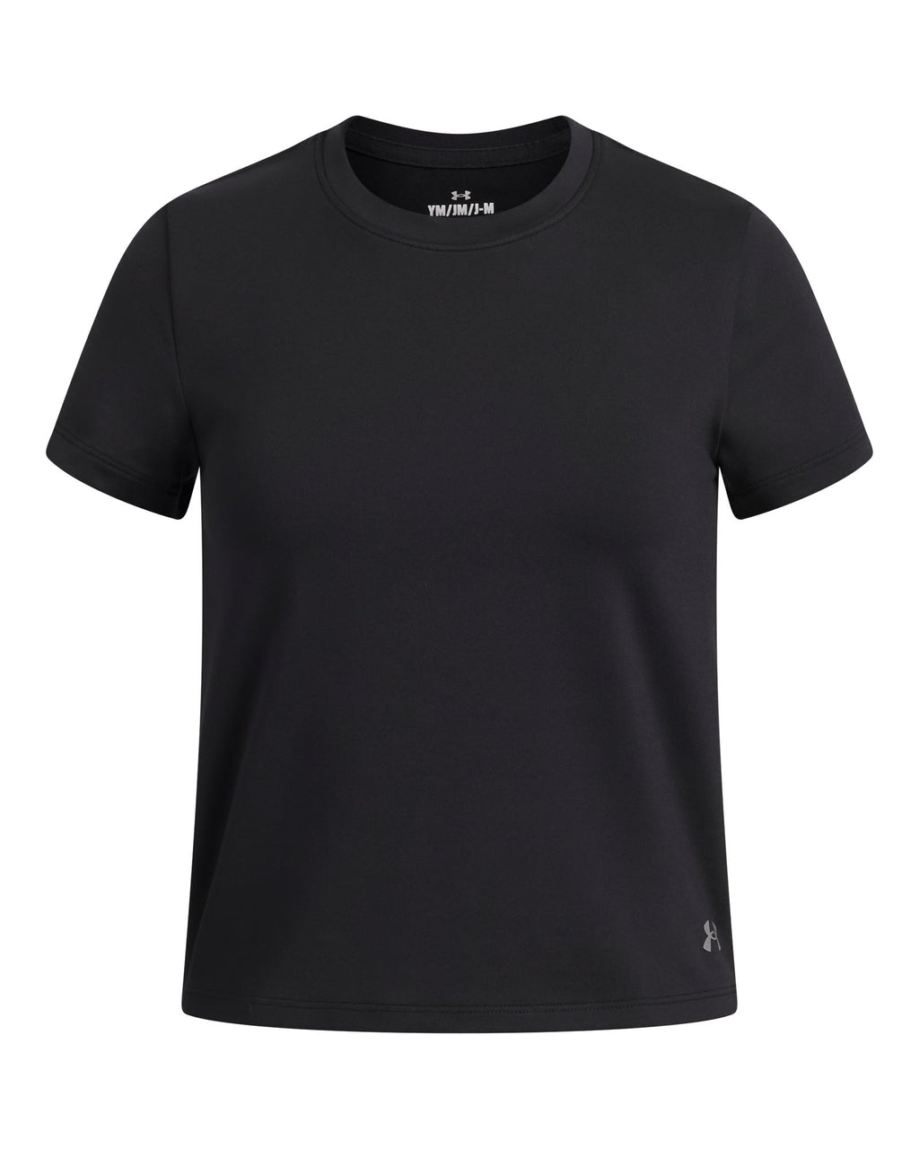 UA Movement Fitted Girls' Short Sleeve - Black