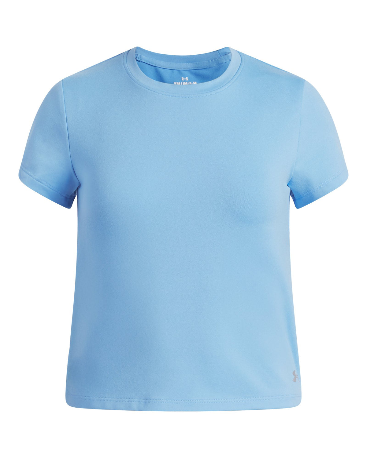 UA Movement Fitted Girls' Short Sleeve - Blue