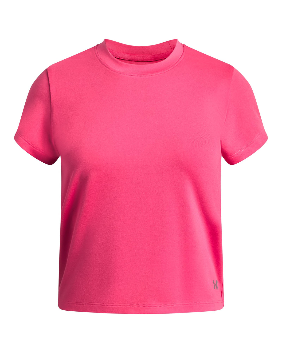 UA Movement Fitted Girls' Short Sleeve - Pink
