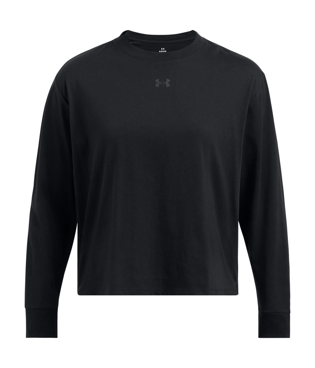 UA Boxy Women's Long Sleeve - Black
