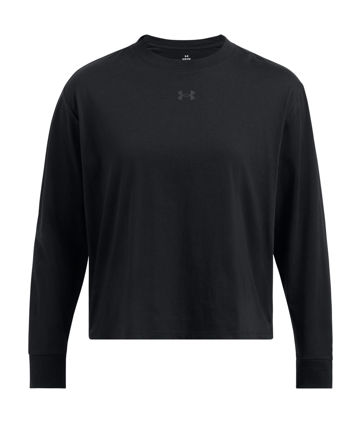 UA Boxy Women's Long Sleeve - Black