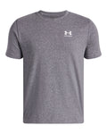 UA Cotton Boys' Short Sleeve - Black