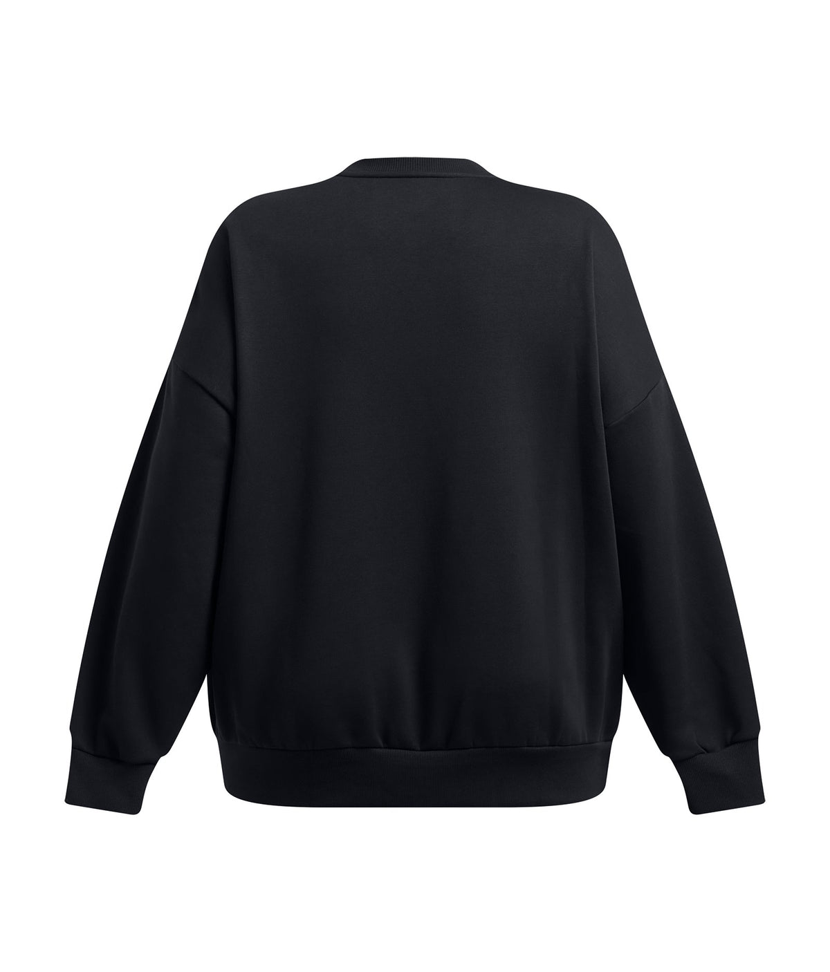 UA Rival Fleece Women's Oversized Crew - Black
