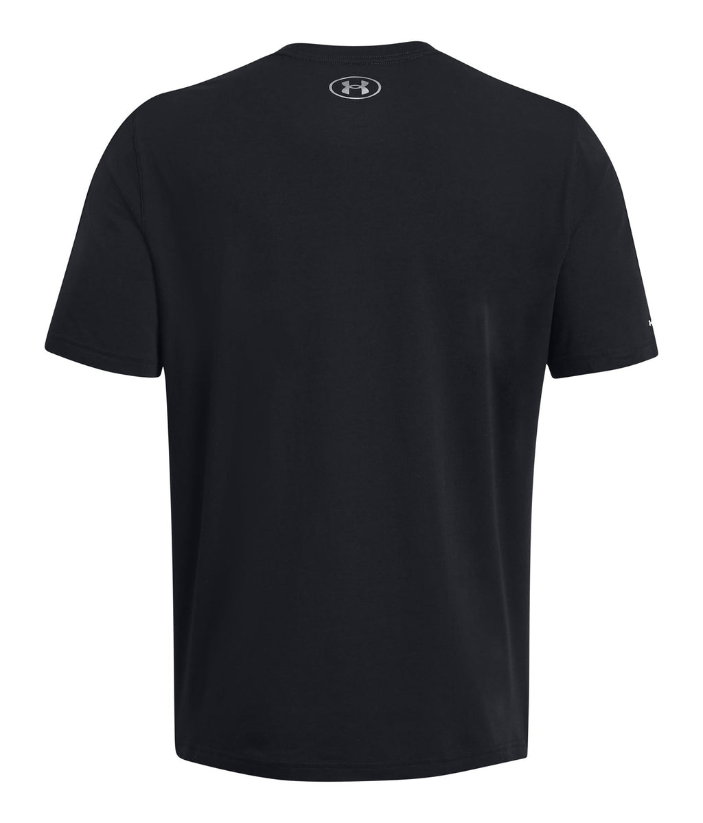 UA Icon Charged Cotton® Men's Short Sleeve - Black