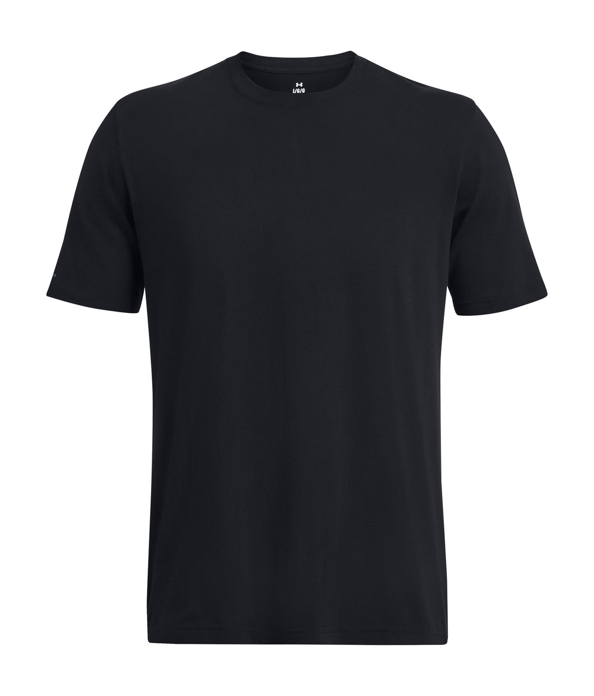 UA Icon Charged Cotton® Men's Short Sleeve - Black