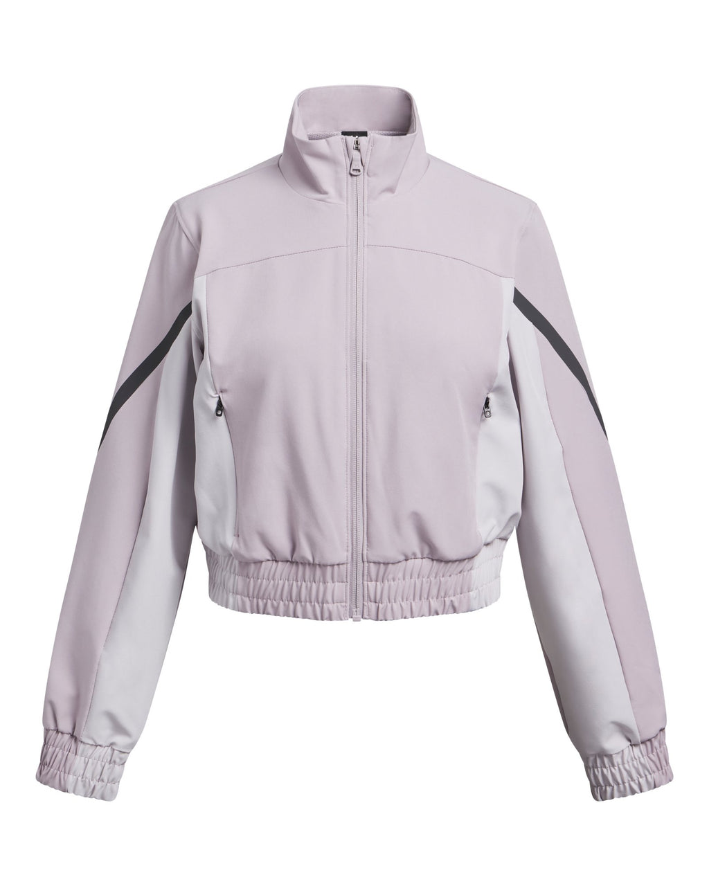 UA Unstoppable Girls' Crop Jacket - Gray