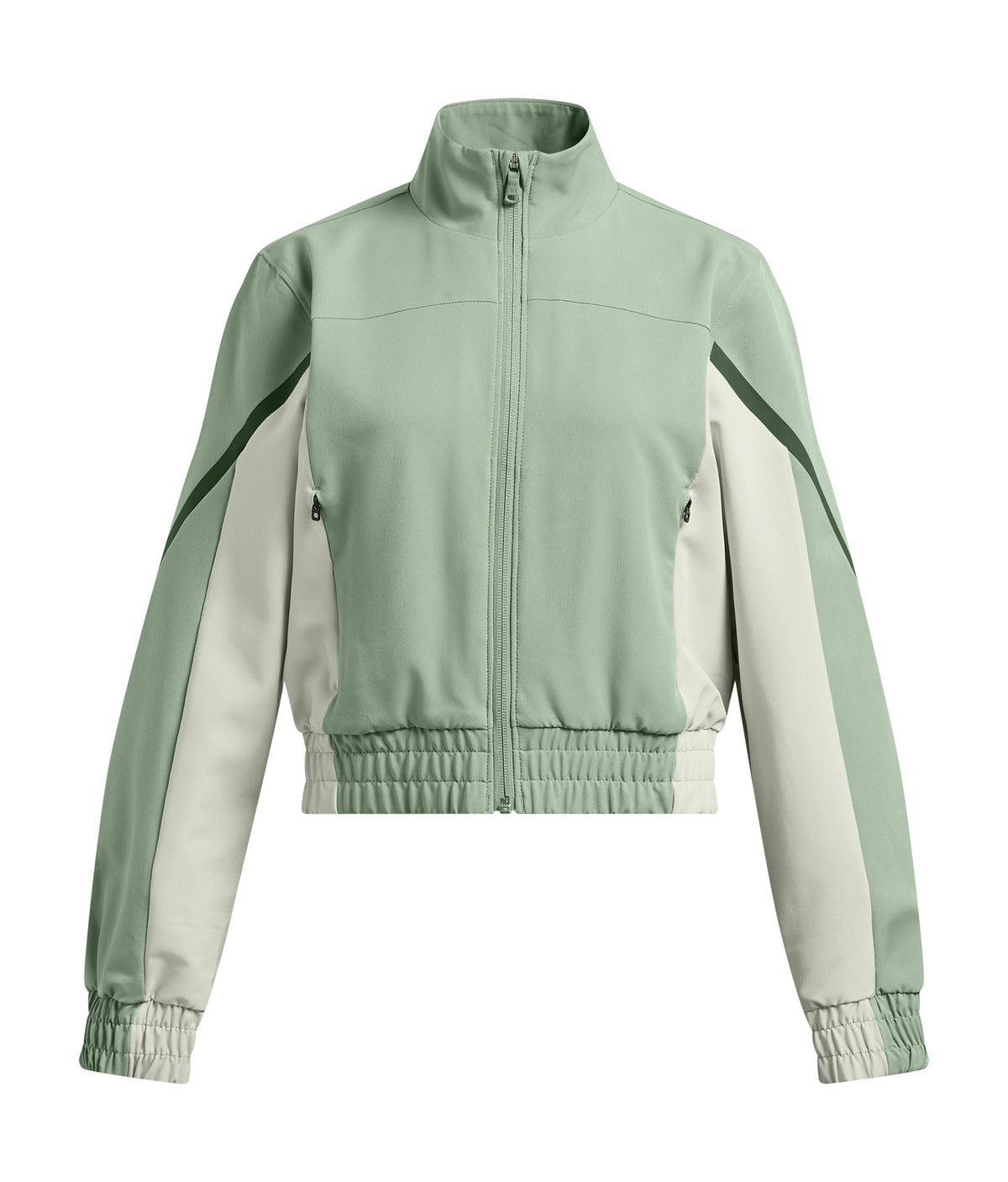 UA Unstoppable Girls' Crop Jacket - Green