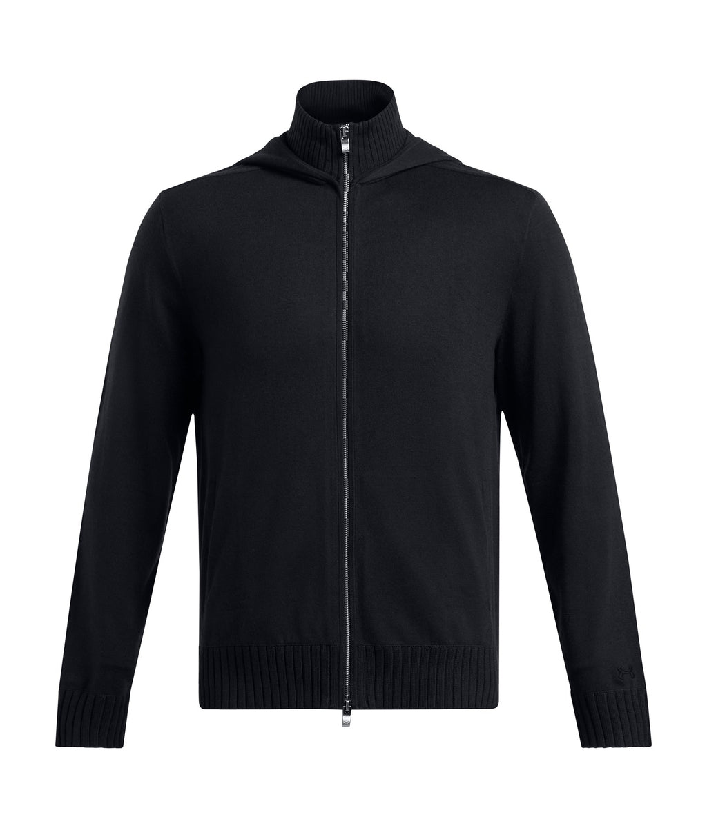 UA Premier Men's Full-Zip Hooded Sweater - Black