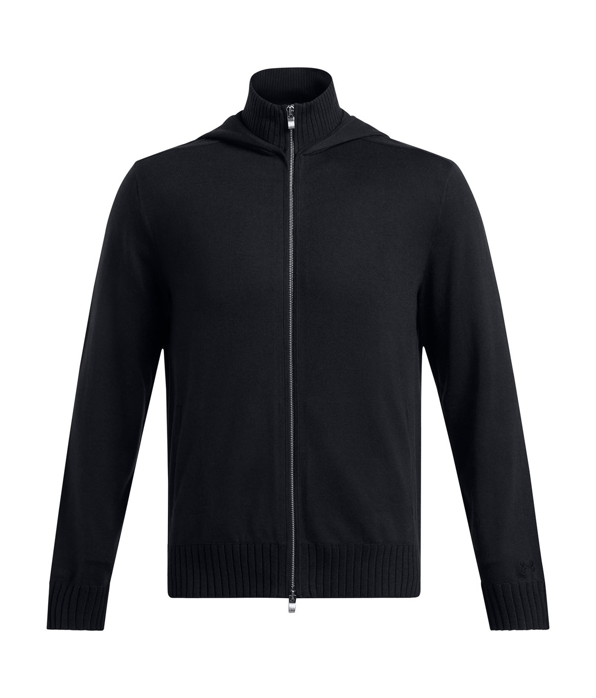 UA Premier Men's Full-Zip Hooded Sweater - Black