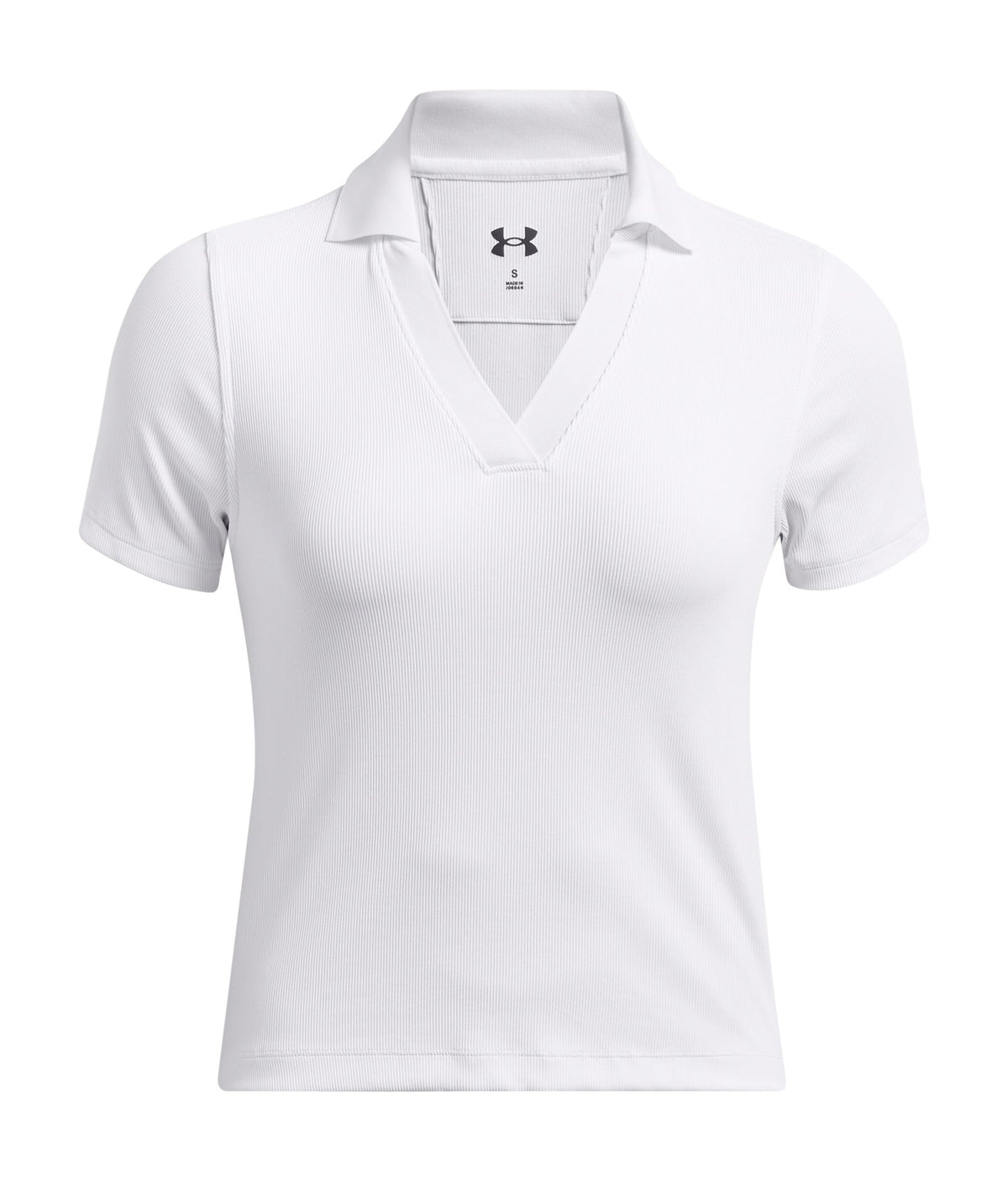 UA Premier Rib Women's Polo - White