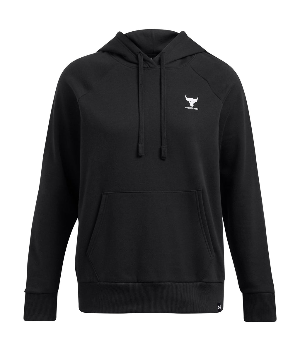 Project Rock Rival Fleece Women's Hoodie - Black
