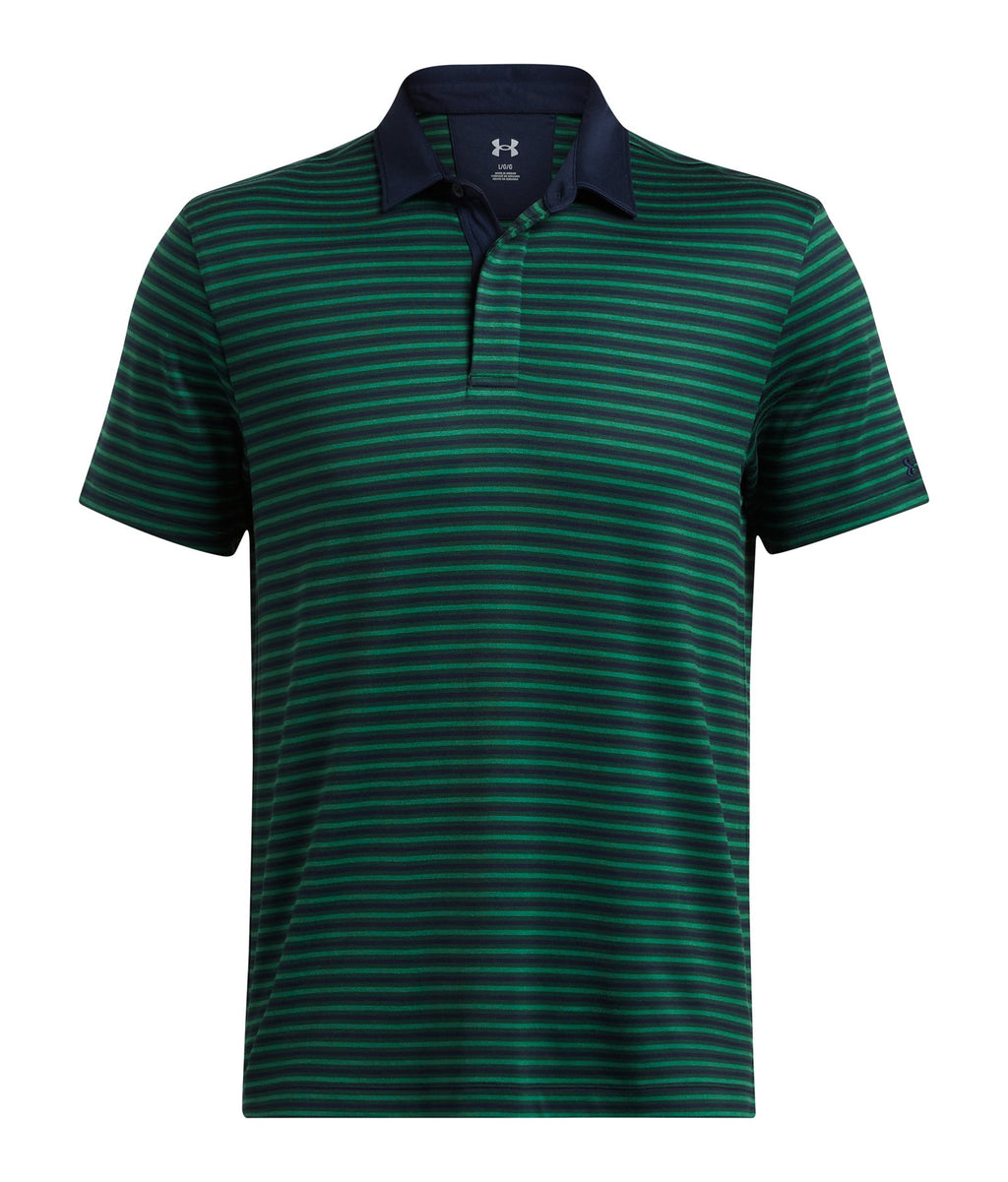 UA Premier Stripe Men's Polo - Navy