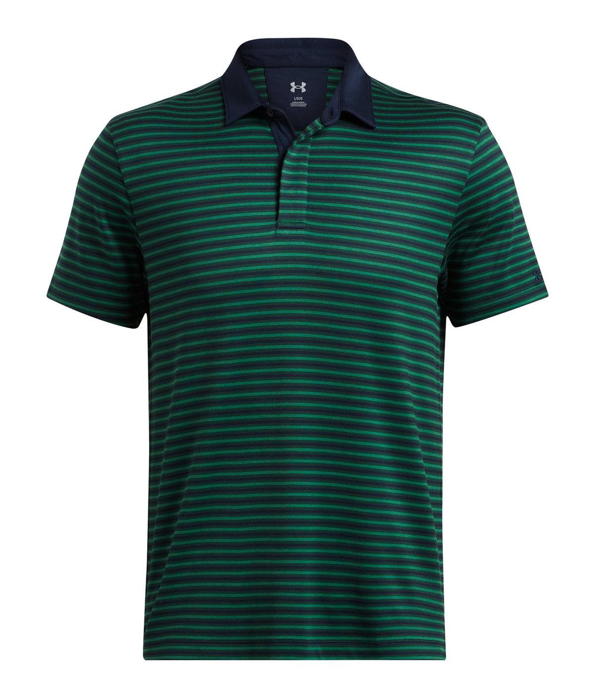 UA Premier Stripe Men's Polo - Navy