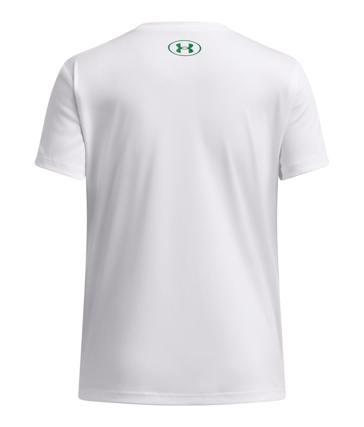 UA Tech™ Wordmark Girls' Short Sleeve - White